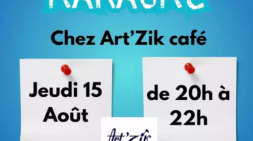 Soirée Karaoké chez Art'Zik Café