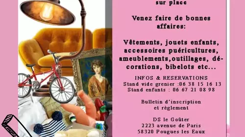 Brocante "Vide ta cave au grenier"